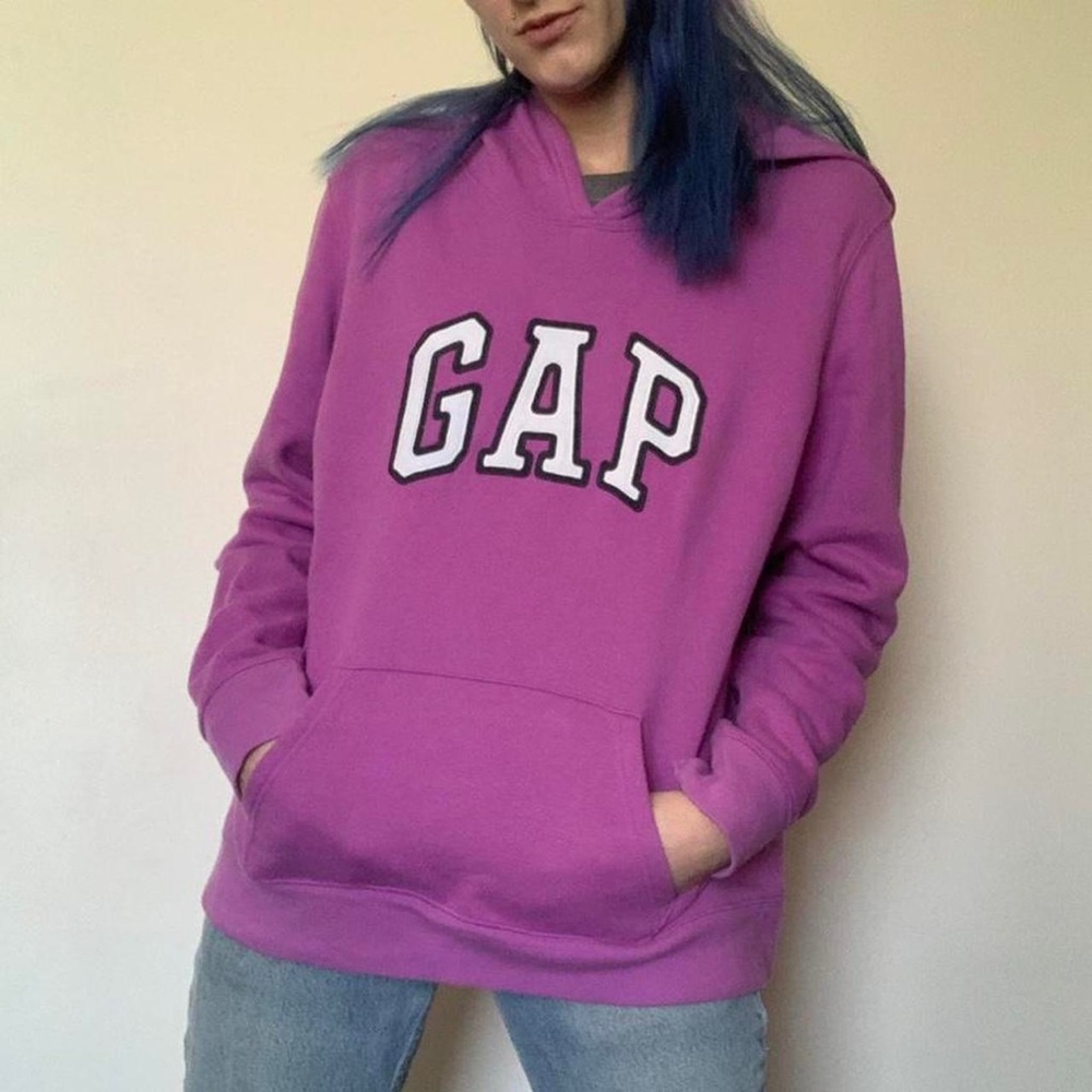 Purple Gap logo hoodie
